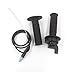 HURI Throttle Grip with Cable Handle Bar for Honda CS65 CS77 CS90 CT70 CT90 CT110 CT125 QA50
