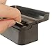 Car Coin Holder, Carfond Classic Black Premium Plastic Car Coin Organizer Case Double Sided Slots for U.S. Quarters, Dimes, Nickels, Pennies, Euros, 2018 Coin Container for Car