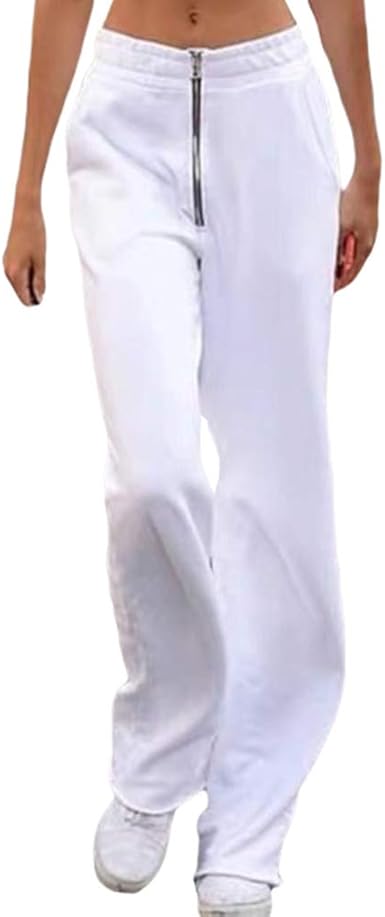 Yying Femme Pantalon Evase Impression Epissage Couleur En Vrac Pantalons Decontractes Taille Haute Couleur Unie Pantalon Jambe Large Pantalon Droit Amazon Fr Vetements Et Accessoires