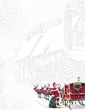 Santa's Sleigh Holiday Letterhead