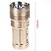 SecurityIng® Golden Waterproof 3X T6 3000 Lumens LED Flashlight Bright Lamp Light Torch (18650 Battery Not Included)