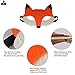 6 Pack Jungle Felt Animal Masks for Kids Wild Animal Party Favors Dress Up Costume