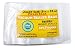 50 Zipper Vacuum Sealer Bags: Quart Size (8" x 12") - OutOfAir Vacuum Seal Zip Bags, Works with FoodSaver & Other Savers, 33% Thicker BPA Free FDA Approved Commercial Grade Great for Snacks On The Go