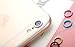 UHIPPO iPhone 6 Plus iPhone 6s Plus Camera Lens Protector Camera Lens Case Camera Aluminum Protective Ring for iPhone 6 Plus iPhone 6s Plus 5.5 Inch Rose Gold