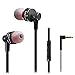 Phone Earphones, Earbuds with Microphone,Stereo Headphones Earbuds with Mic and Volume Control for iPhone Samsung and More Android Smartphones Tablets Laptop MP3/4（Black）