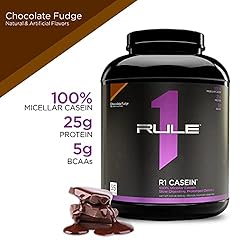 Rule One Proteins R1 Casein - Chocolate Fudge, 25g