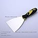 Stiff Steel Metal Scraper Set, MSKEI Drywall Taping Knife, 3 Pc Paint Scraper Tool(2