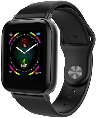 KKUYI スマートウォッチ 2020 最新 血圧計 活動量計 心拍計 歩数計 睡眠測定 スポーツウォッチ 1.3インチ カラースクリーン IP67防水 着信電話/SMS/Twitter/WhatsApp/Line/アプリ通知 スマートブレスレット 消費カロリー 睡眠検測 遠隔撮影 スポーツウォッチ レディース メンズ 着信電話通知 長い待機時間 腕時計 運動記録 音楽制御 交換用ステンレスベルト付き 日本語説明書 iphone/Androidに対応 クリスマスプレゼント