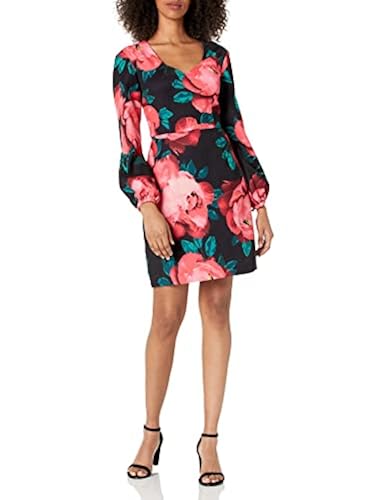 Trina Trina Turk Women's Aymeli Balloon Sleeve Dress, Fosse Floral, 6 in  Kenya