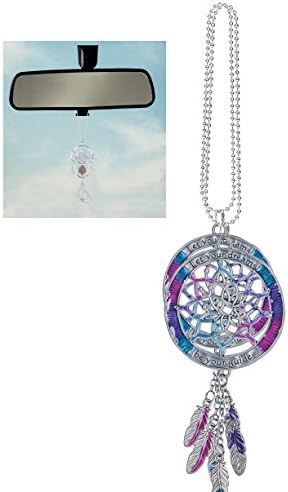 Ganz Colorful Dreamcatcher Car Charm
