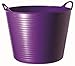 TubTrug SP26P Medium Purple Flex Tub, 26 Liter