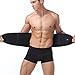 HURMES Waist Trainer Belt for Women-Waist Cincher Trimmer Body Shaper Belt (Black, M)