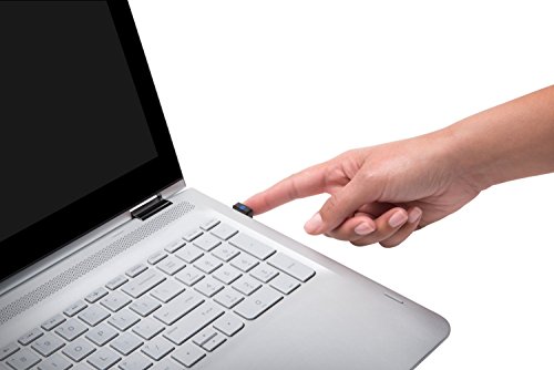Kensington VeriMark Gen1 USB-A Fingerprint Key Reader - Windows Hello, Anti-Spoofing (K67977WW)