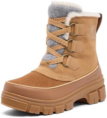 Amazon.com | SOREL Women's Tivoli II Snow Boot, Curry, 5 M US