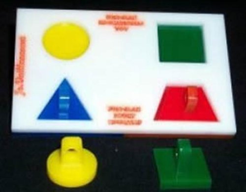 Zoo Max DUS505PS Psitta Puzzle Step 1 Small Educational Toy Base 4in x 2.5in Bird Toy