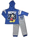 Disney Mickey Mouse Little Boys Toddler Pant and Hooded Shirt Set
