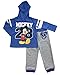 Disney Mickey Mouse Little Boys Toddler Pant and Hooded Shirt Set