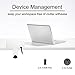 VILONG Desktop Power Strip Socket with 2 USB 2AC… (2AC + 2USB, White)