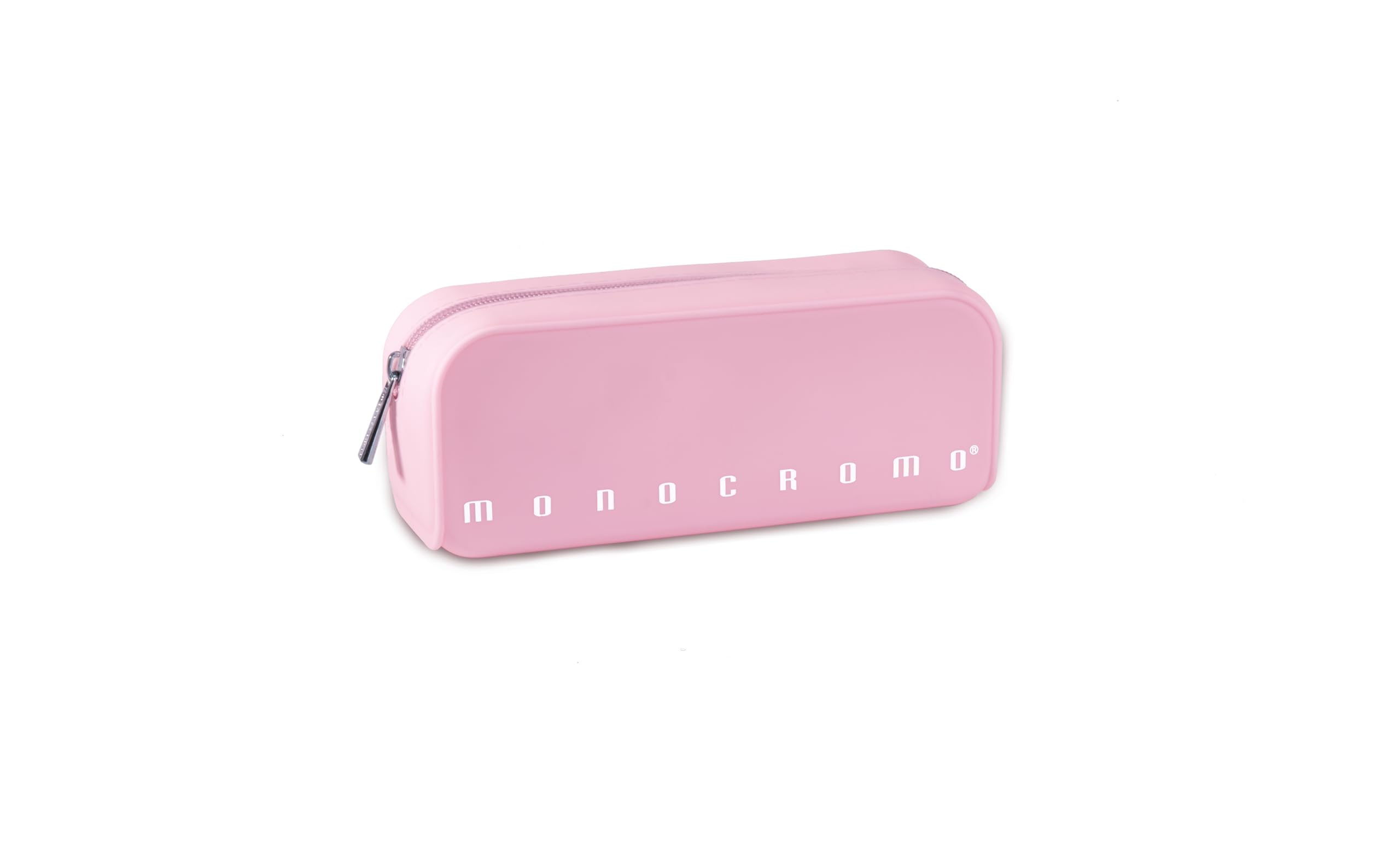 Pigna Monochrome Silicone Pencil Case in Pastel Pink