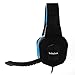 Gaming Headset BliGli Badasheng Wired Stereo Noise Cancelling Gaming Headphones for PS4, Xbox One, PC, Laptop with Detachable Microphone (Blue)
