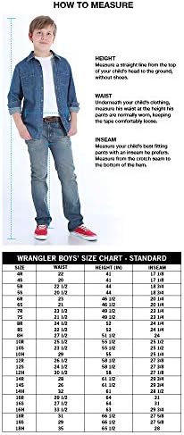 wrangler boys size chart