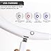 Portable Fan USB Rechargeable with Dual Wind Head Fan Hand Free Wearable Neckband Fan for Camping Traveling Office Room Kids Stroller