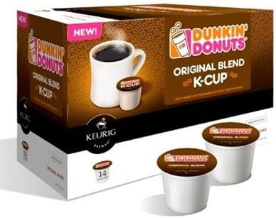K-cups Original Blend 14 count coffee by Dunkn Donuts