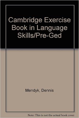Amazoncom Cambridge Exercise Book In Language Skillspre - 