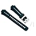 Suunto Wrist-Top Computer Watch Replacement Strap Kit (X6HRM, G3, G6; Black Elastomer)