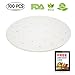 Air fryer Perforated Parchment Paper Liners, Best for Air Fryers, Bamboo Baskets, 100 Per pack, Non Stick, 9 inches, Baking, Steaming all Foods, Eco Friendly, Bonus Recipe E Book