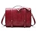 ECOSUSI Women Briefcase PU Leather Laptop Backpack 14 inch Convertible Backpack