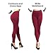 Stylish and Fit Body Fleece Lined Leggings Women High Waist Seamless Warm Winter Black Leggings