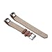For Fitbit Alta / Alta HR Bands, KOBWA Soft Leather Metal Buckle Replacement Bracelet Wristband for Fitbit Alta/Alta HR Watch