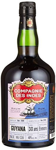 Compagnie des Indes GUYANA 30 Jahre Cask Strength Rum (Enmore Distillery) (1 x 0.7 l)