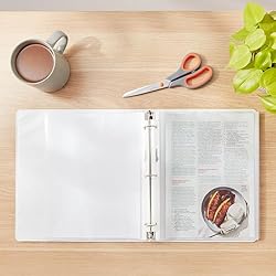 Amazon Basics Non-Glare Sheet Protector for