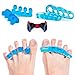 Toe Separators Gel Toes Corrector Straighteners Toe Spacers Pedicure for Yoga Bunion Hammer Toes for Women