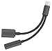 Betteck LYSB01NBAA4LQ-ELECTRNCS Lightning to 3.5 mm Audio Adapter, 2-in-1 Lightning Charger and 3.5 mm Earphones Jack Cable for Apple iPhone 7/7 Plus/6S/6/iPod/iPad