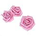 TINKSKY 50pcs Artificial Floral Foam Roses Flowers for Home Wedding Arrangement Bouquet Decoration (Pink)