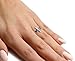 CloseoutWarehouse 925 Sterling Silver Protection from Harm Ankh Cross Ring Size 9