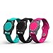 WoCase Wristband for Misfit Flash Activity and Sleep Tracker Band Bracelet (Vibrant Pack of 3, One Size, Fits Most Wrist)