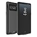 Moonmini Samsung Galaxy Note 8 Battery Case, 5500mAh External Rechargeable Portable Extended Battery Charger Pack Power Bank Backup Charging Cover Protective Case Shell (Black)
