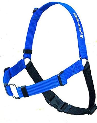 The Original Sense-ation No-Pull Dog Training Harness (Blue, Extra Large)