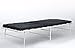 SpaceMaster iBED Cot Size Hideaway Folding Cot Camping Bed with 2 Inch Foam Folding Mattress and Carry Case Under Bed Storage Bag, Black and White