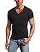 Alternative Men's Boss V-Neck T-Shirt, Eco True Black, Large