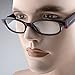 Hand Free Vision Full Frame Reading Glasses Eyeglasses Super Bright Dual LED Lighting + Batteries Travel Case (+2.00, Brown)