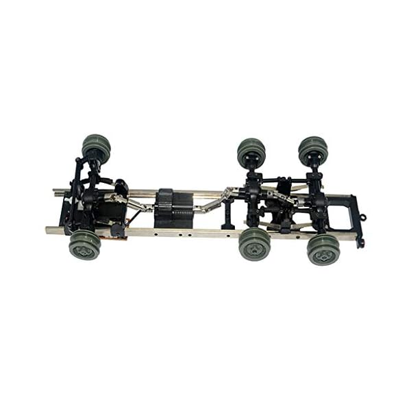 HSKB Upgrade Teile Silber Metall Antriebswelle für WPL 6WD RC Auto B-16 B-36 RC Auto – Bild 5