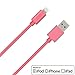 Gembonics 8 Pin Lightning to USB Cable - 3-Feet - Red