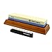 Kota Japan Premium Sharpening Stone 600-3000 Whetstone Knife Sharpener. EASY USE eBook & Blade Guide. No-Slip Bamboo Wood Base. GUARANTEED to Give You Razor Sharpness.