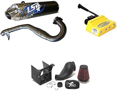 LoneStar LSR Full Exhaust Blue Vortex ECU Fuel Customs AirBox Yamaha YFZ450R