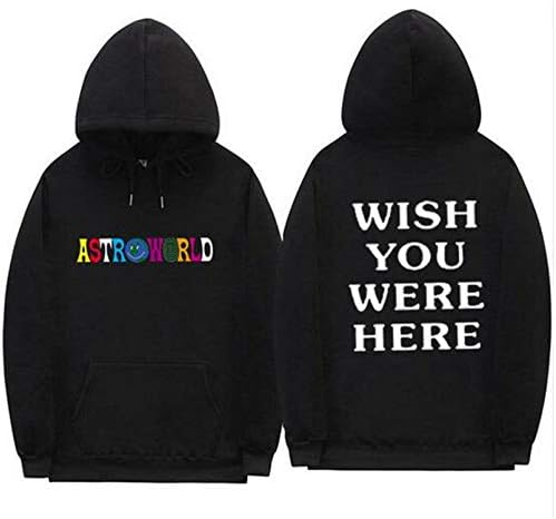 Travis Scott Astroworld Hoodies Letter Print Hoodie Streetwear Man and Woman Pullover Sweatshirt